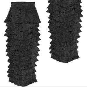 Gucci Fringe Leg Warmers